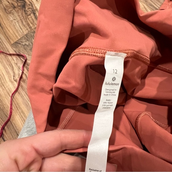 Lululemon Wunder Under High-Rise Tight 25" *Full-On Luxtreme Rustic Coral - Picture 9 of 9